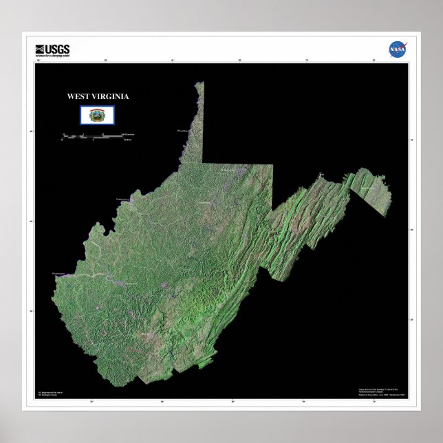 Pôster Virgínia Ocidental (Frente)