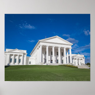 Poster Virginia State Capitol Building