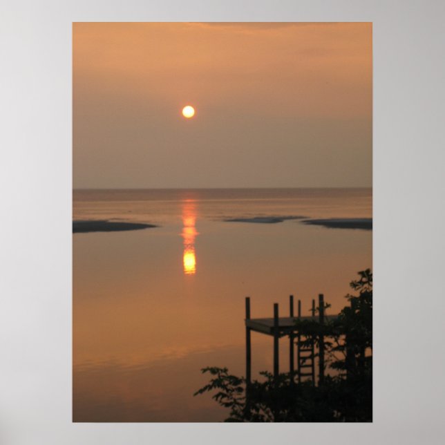 Pôster Virginia Sunset (Frente)