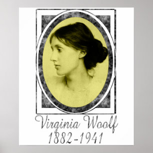Poster Virgínia Woolf