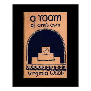 Pôster Virginia Woolf Book Cobrir A Room of One