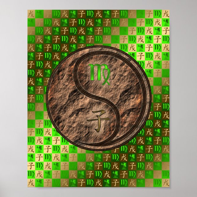 Poster Virgo & Earth Rat (Frente)