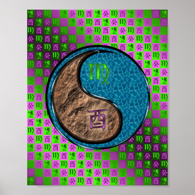Poster Virgo & Water Rooster (Frente)