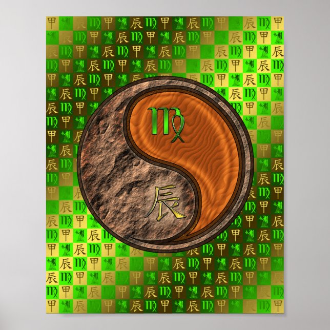 Poster Virgo & Wood Dragon (Frente)