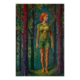 Pôster “Viridra’s Portrait” -  Veins of the Canopy   