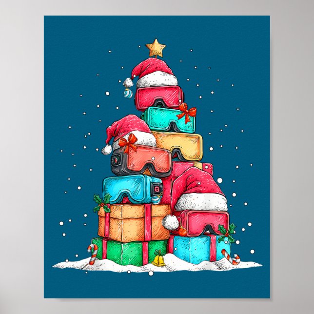 Poster Virtual Reality Vr Gles Le Gaming Old School Gamer (Frente)