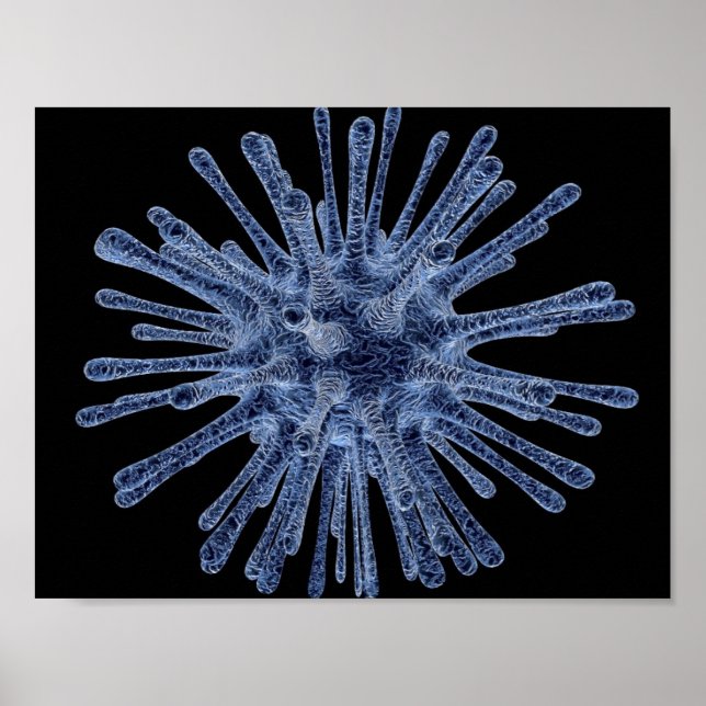 Poster Virus Infected Cell (Frente)