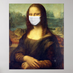 Poster Vírus Mona Lisa Via Corona