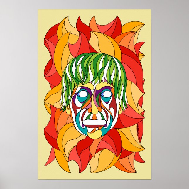 Poster Visage Grimace (Frente)