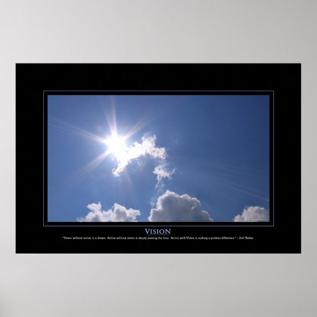 Pôster Visão (Frente)