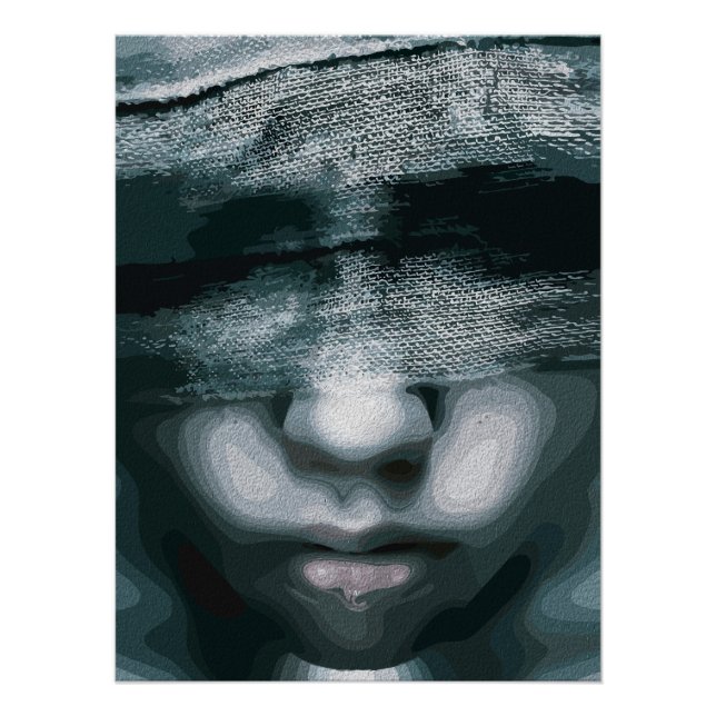 Pôster Visão Associada: Silêncio Compelido (Frente)