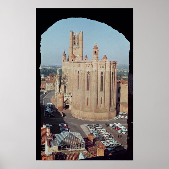 Pôster Visão da Catedral de Sainte-Cecile (Frente)