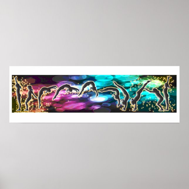 Pôster Visão da estrela do mecanismo traseiro (Frente)