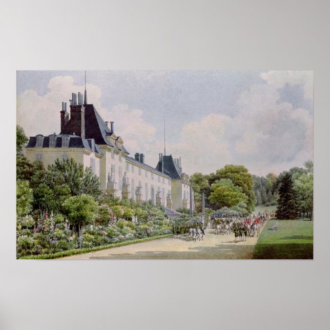 Poster Visão da Facada de Jardim do Chateau (Frente)