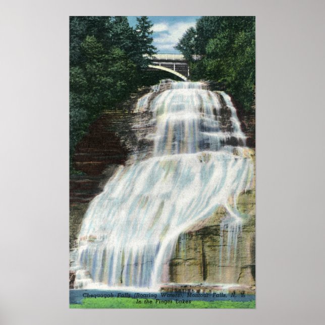 Poster Visão de Chequagah Falls (Frente)