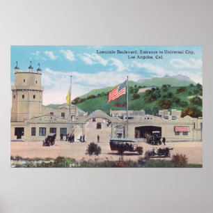 Poster Visão de Laemmle Boulevard da Cidade Universal