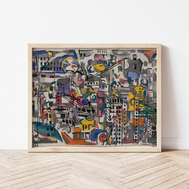 Poster Visão de Olho de NYC Bird | Joaquín Torres-García (Criador carregado)