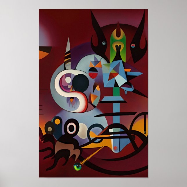 Poster Visão de um Ritual da Meia-Noite - Ken Gage Art (Frente)