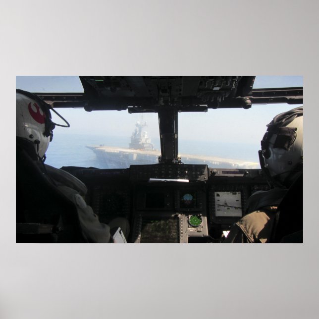 Pôster Visão do piloto (Frente)