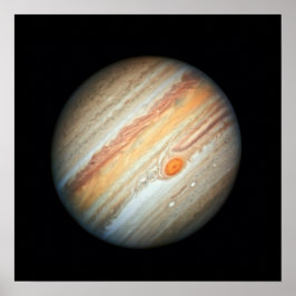 Poster Visão do Planeta Júpiter (Telescópio Hubble)