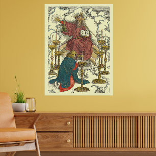 Poster Visão dos Sete Castiçais por Albrecht Dürer