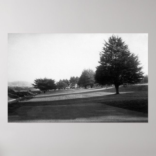 Pôster Visão Dourada do Lago Fairway na Olimpiadas (Frente)