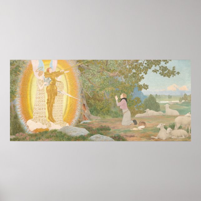 Poster Visão e inspiração - Boutet de Monvel Fine Art (Frente)