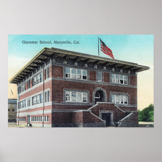 Poster Visão Exterior da Escola Gramática 3 (Frente)