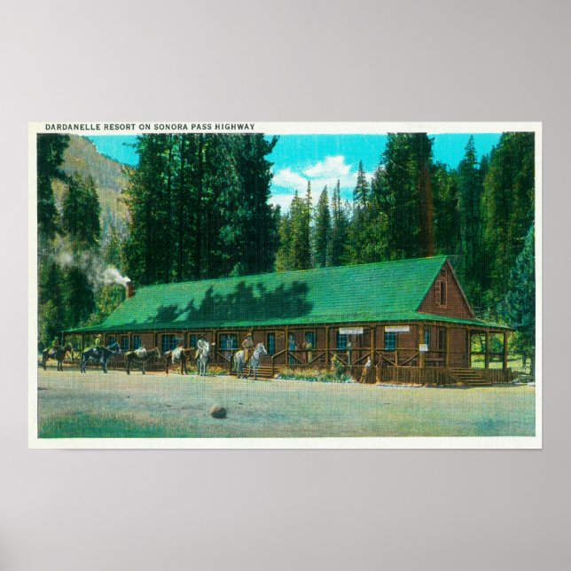 Pôster Visão Exterior do Dardanelle Resort (Frente)