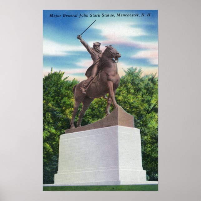 Poster Visão Geral da Estátua John Stark (Frente)