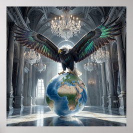 Poster Visão Global O Voo Iridescente