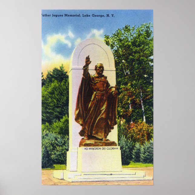 Poster Visão Memorial do Padre Jogues (Frente)