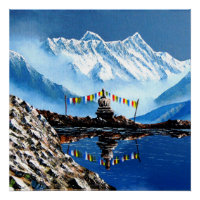 Visão Panorâmica De Annapurna Mountain Nepal