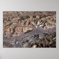 Visão tridimensional da paisagem
