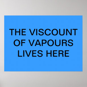 PÔSTER VISCOUNT OF VAPORS