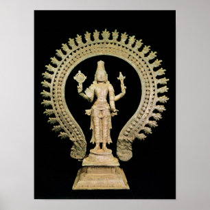 Poster Vishnu, Chola atrasado
