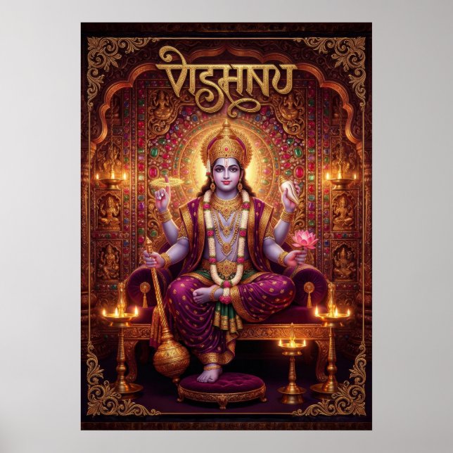Poster Vishnu V04 (Frente)