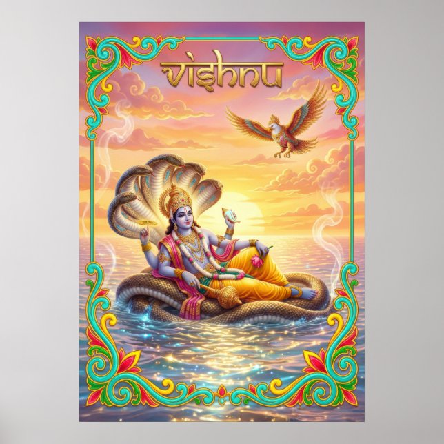 Poster Vishnu V08 (Frente)