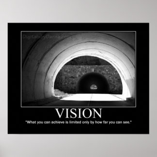 Poster VISION - Túnel (Motivacional)