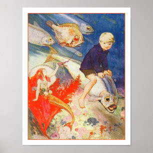 Poster Visita de Waterboy à Fada do Mar