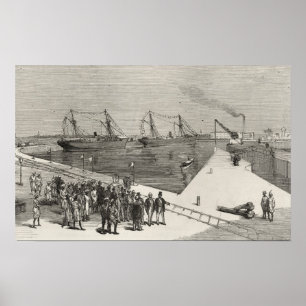 Pôster Visita do vice-rei de India