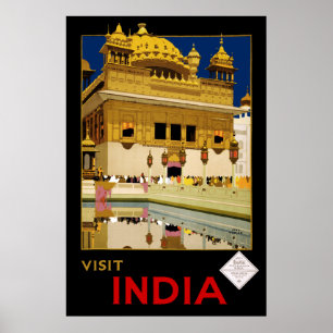 Pôster Visita India