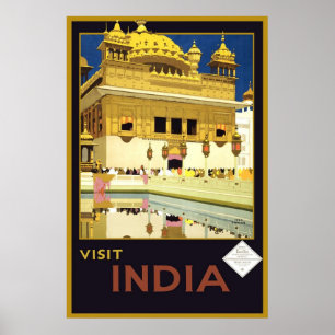 Poster Visita India