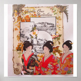 Poster Visitando a Agência de Turismo - arte colagem