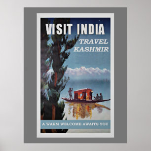 Poster Visite a Índia