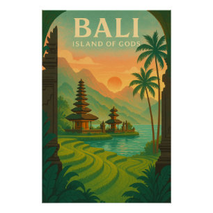 Pôster Visite Bali, Indonésia – Viagem ilha 2026