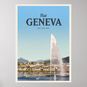 Poster Visite Genebra