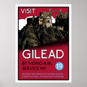 Poster Visite Gilead A Torre Escura