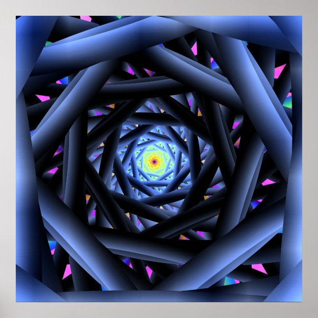 Pôster 'Vislumbrando o reino além da confusão' (Frente)