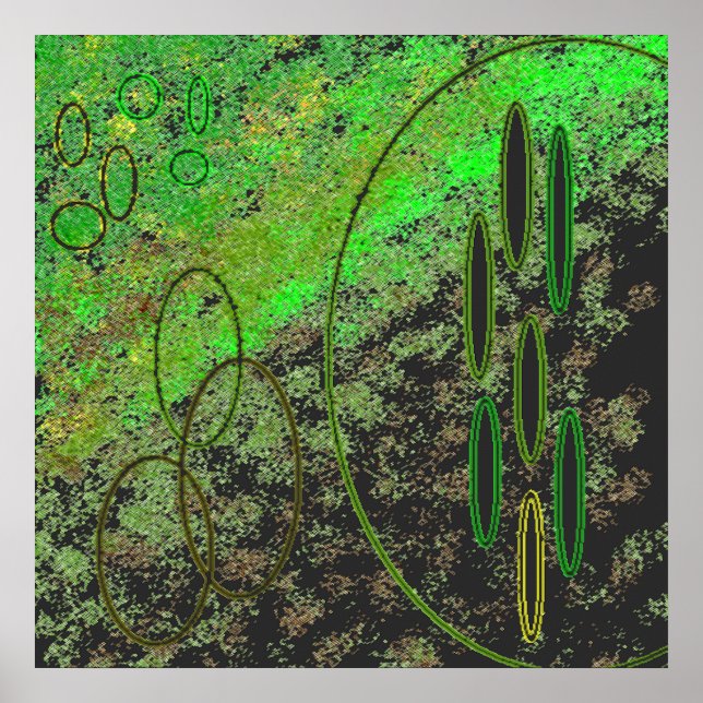 Poster Visões de alienígena (Frente)